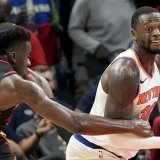 Capela et les Hawks ont subi la loi des Knicks vendredi KEYSTONE/AP/Mike Stewart
